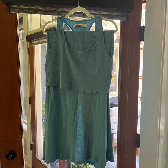 Free People Free-est Maxine Skirt Set - Size M Adriatic Sea - Picture 2 of 4